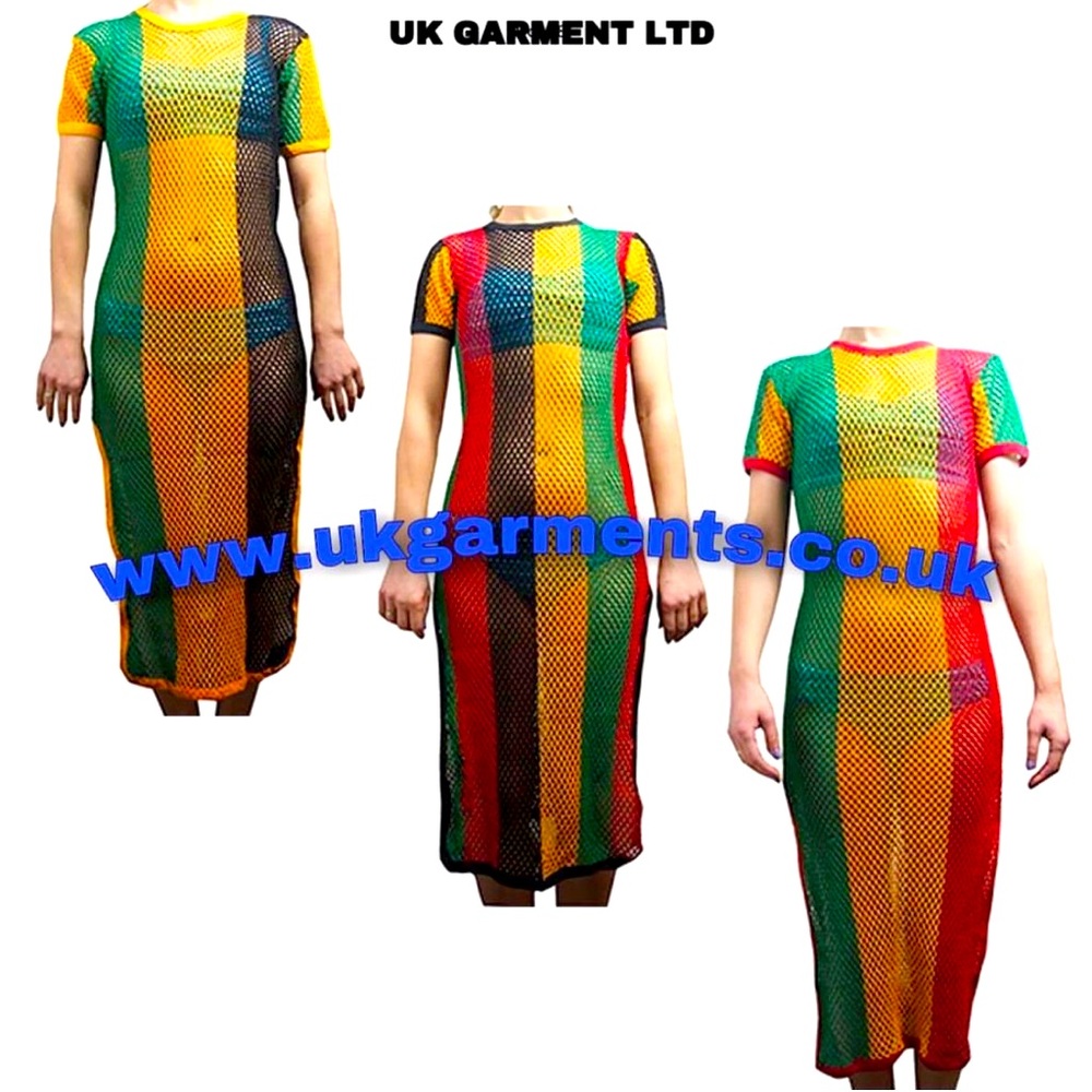Original crystal Maxi Rehana style dress .